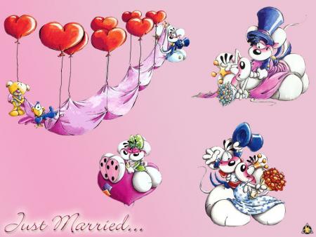 Diddl Just Married...