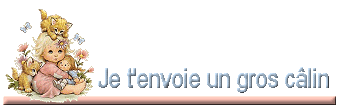 Je t'envoie un gros câlin